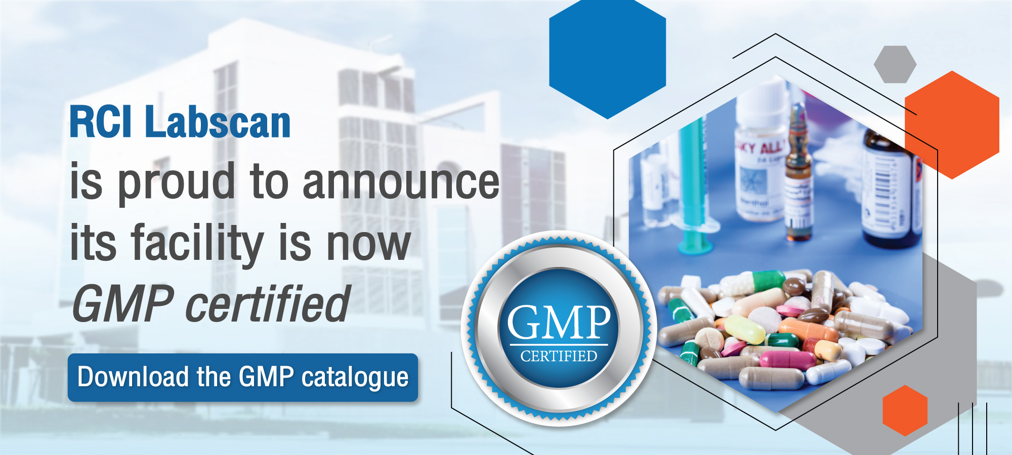 RCI Labscan is GMP certified