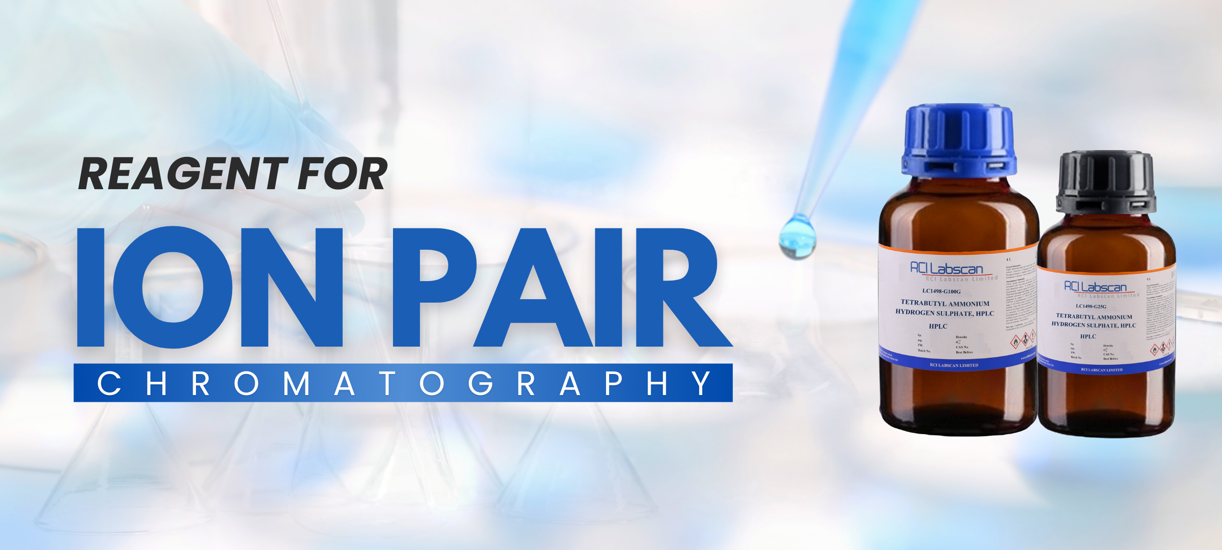 New Arrival : "Ion Pair Chromatography (IPC)" จากแบรนด์ RCI Labscan