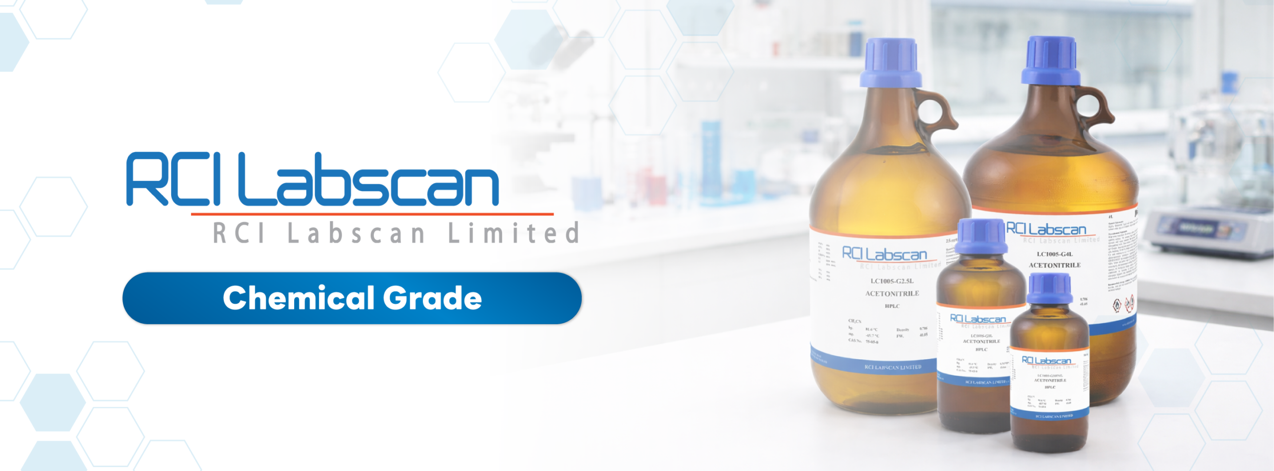 Understanding Chemical Grades: Choosing the Right Solution with RCI Labscan