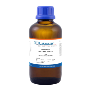 Diethyl Ether stabilized with BHT AR G1L, CAS No. 60-29-7, Brand: RCI Labscan