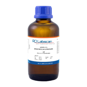 Dimethylsulphoxide AR G1L, CAS No. 67-68-5, Brand: RCI Labscan