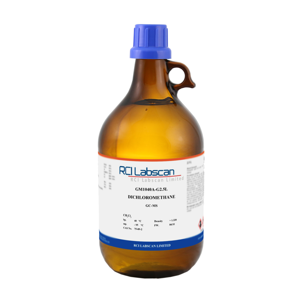 Dichloromethane, GC-MS - RCI LABSCAN LIMITED (EN)