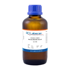 Dichloromethane GC MS G500ML 500ML, CAS No. 75-09-2, Brand: RCI Labscan