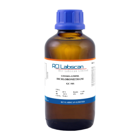 Dichloromethane, GC-MS - RCI LABSCAN LIMITED (EN)