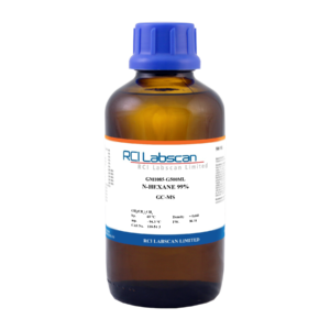 n-Hexane 99% GC MS G500ML 500ML, CAS No. 110-54-3