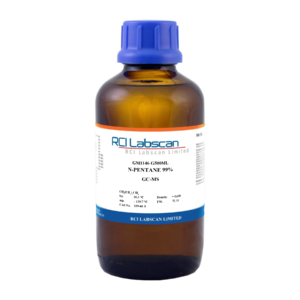 n-Pentane 99% GC MS G500ML 500ML, CAS No. 109-66-0, Brand: RCI Labscan