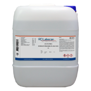 Hydrogen Peroxide 30% Solution AR P20KG 20KG, CAS No. 7722-84-1, Brand: RCI Labscan