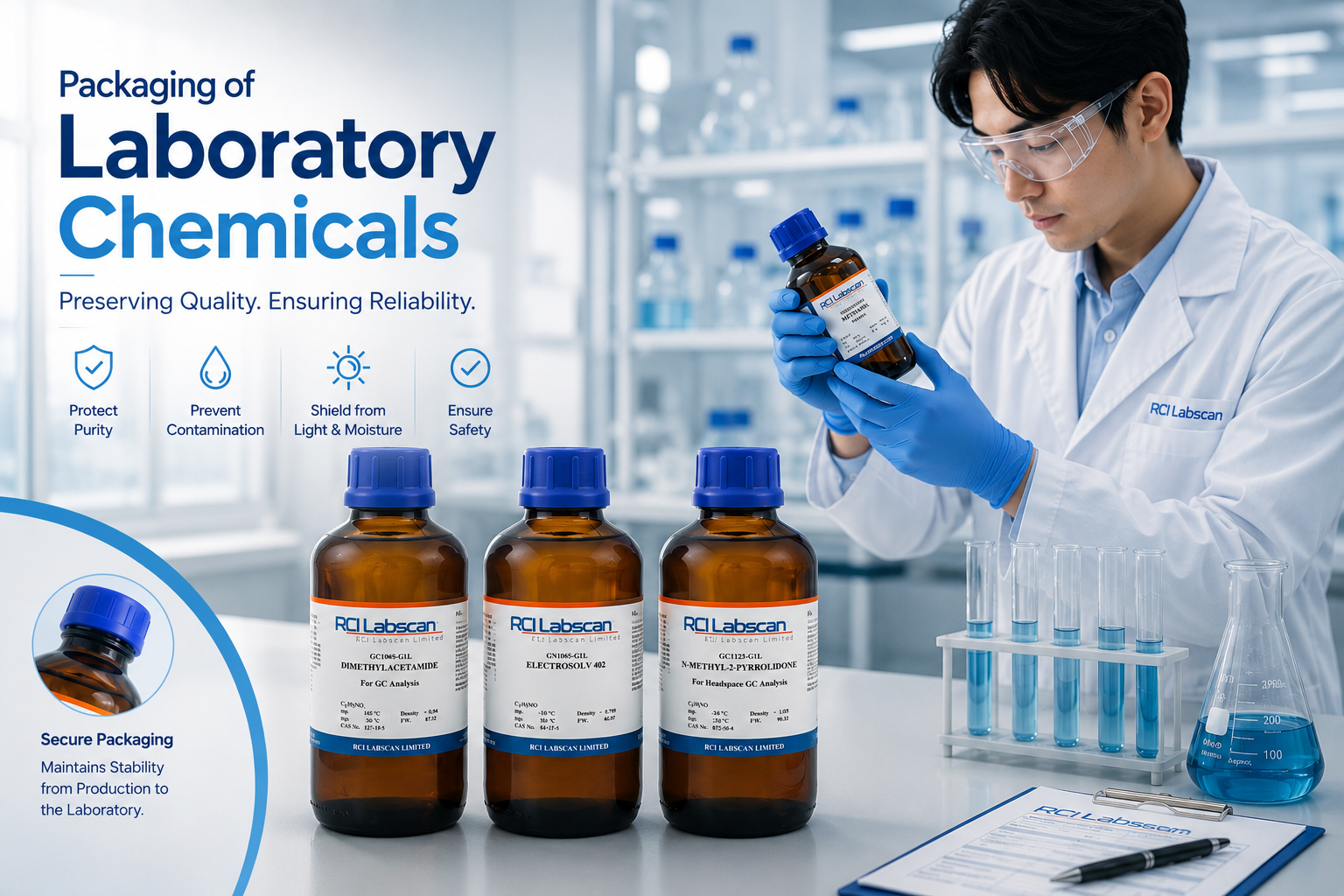 Packaging of Laboratory Chemicals: How Does It Affect Chemical Quality?