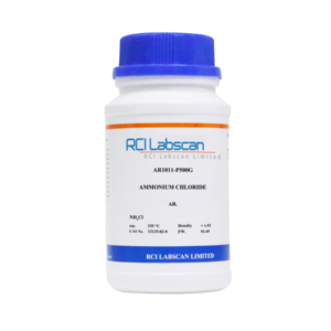 Ammonium Chloride AR, CAS No. 12125-02-09, Brand: RCI Labscan