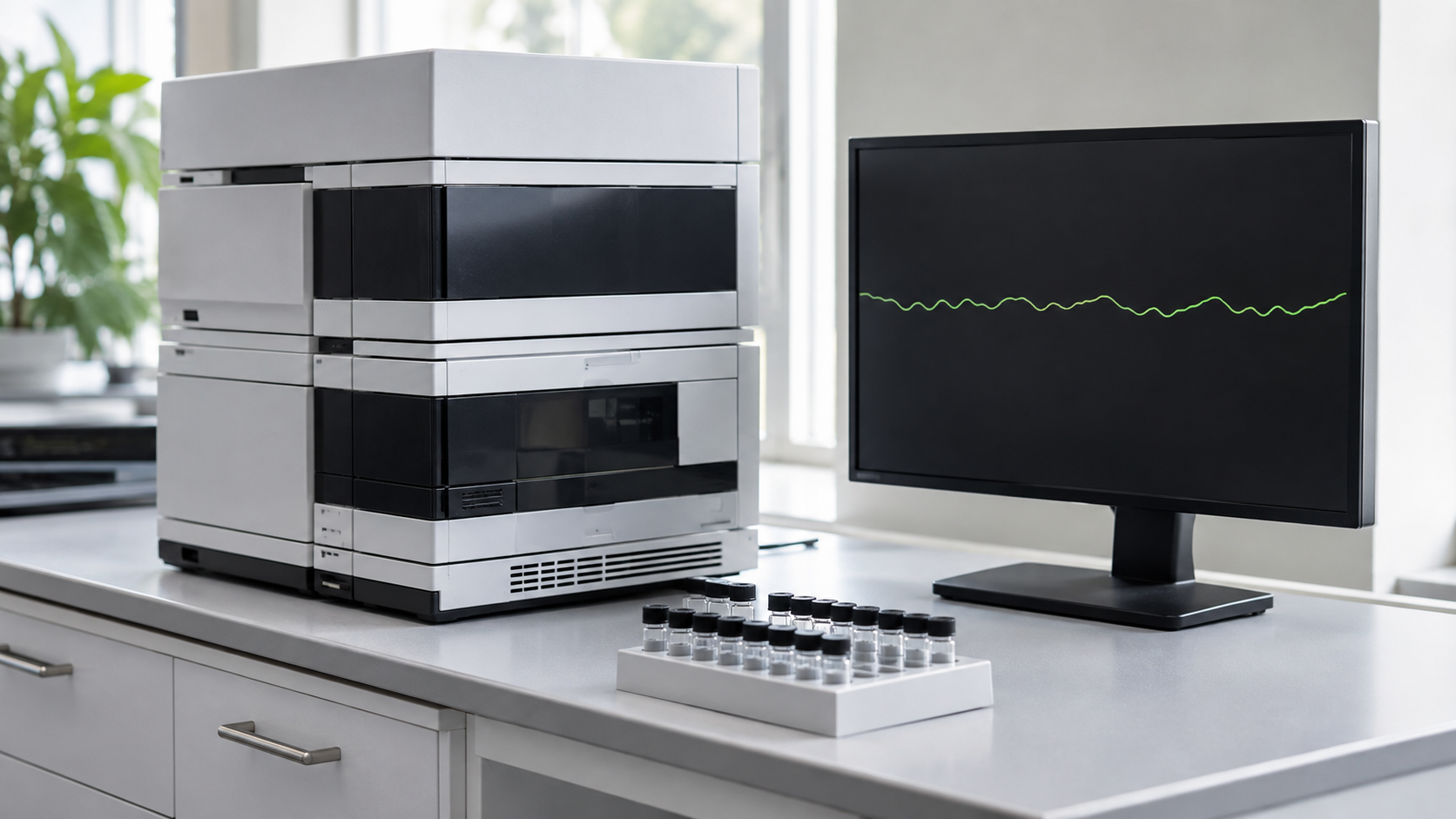 What Causes Baseline Noise in HPLC and How Does Solvent Quality Contribute?