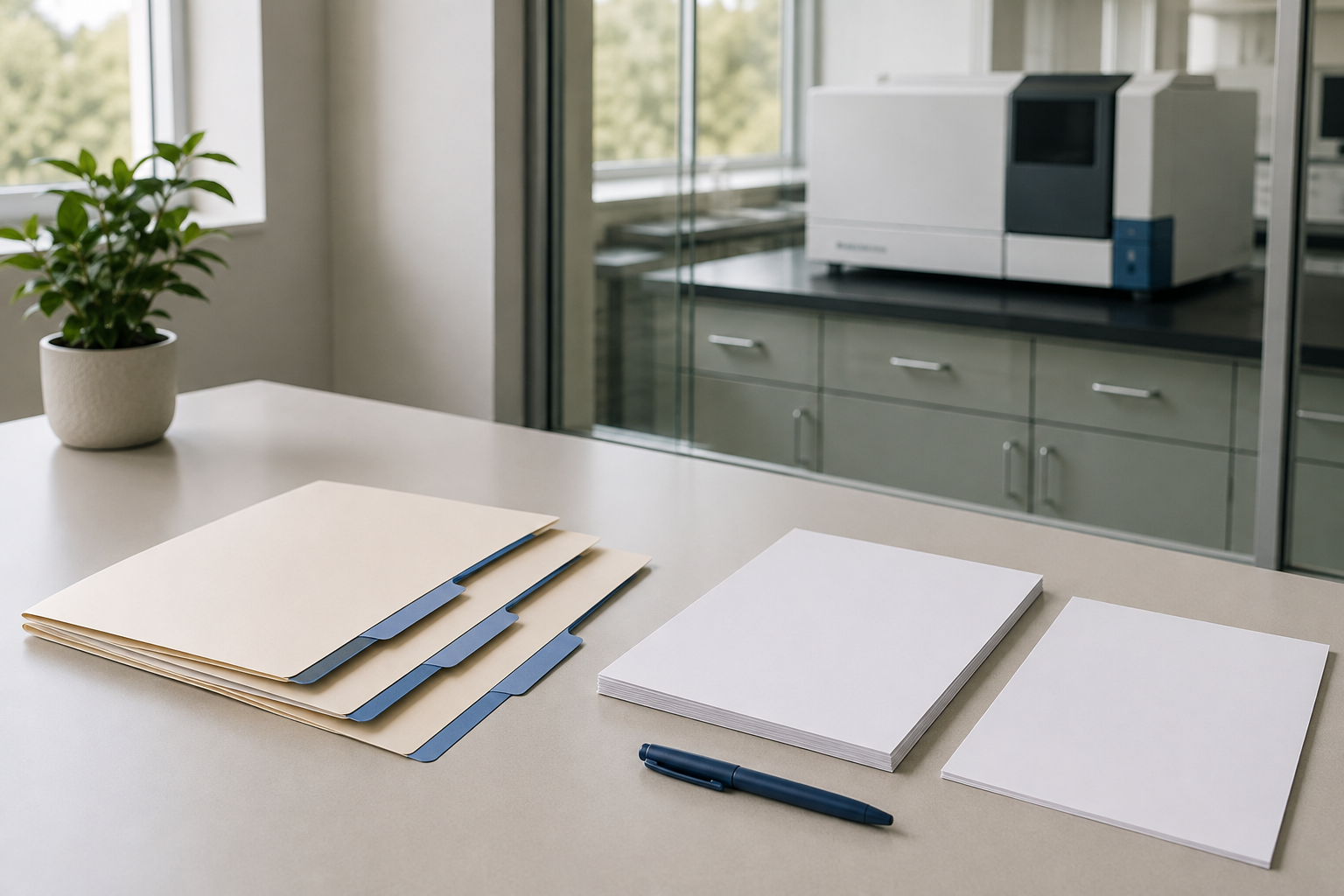 laboratory-document-review-workspace