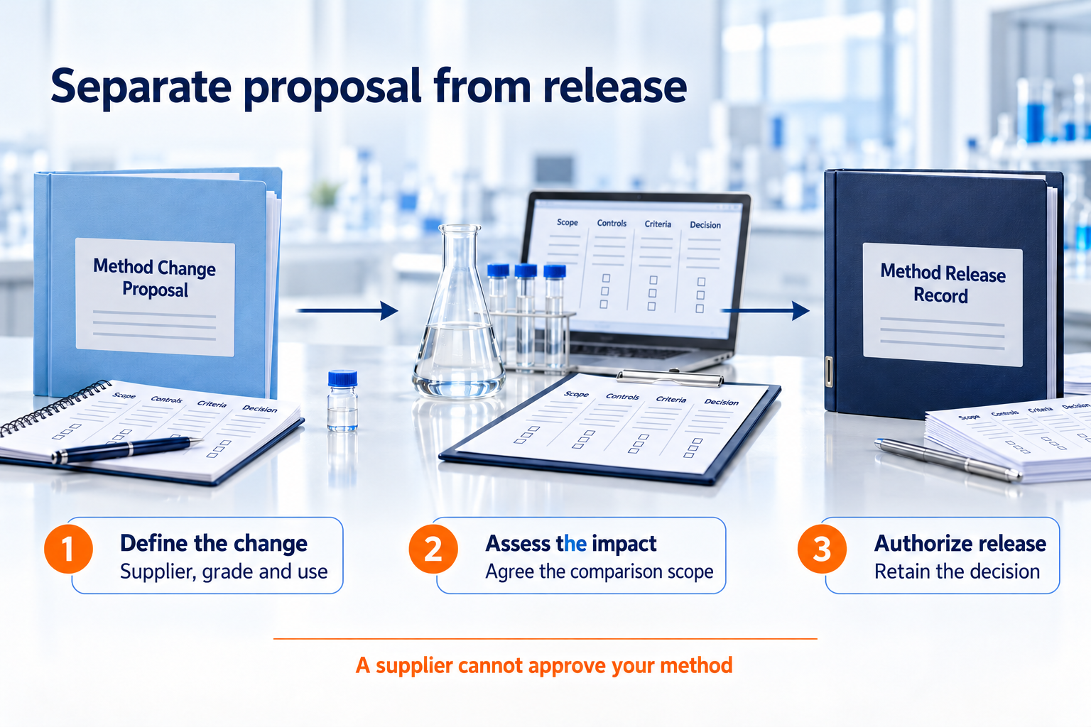 solvent-change-release